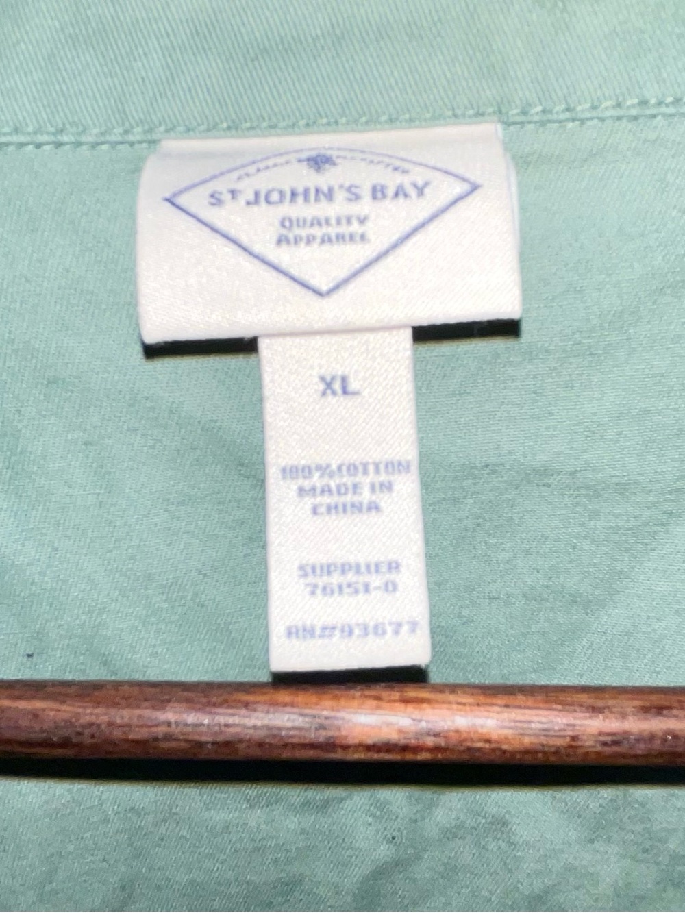 St. John’s Bay Celery Utility Jacket XL Safari Military Cargo Coastal Chic - Picture 3 of 9